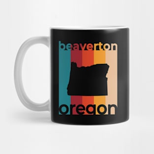 Beaverton Oregon Retro Mug